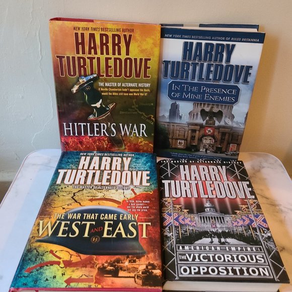 Four Harry Turtledove Alternate History Books - Picture 1 of 6